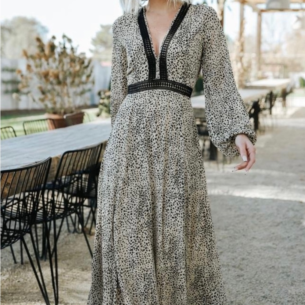 Full length ladies dress size Large